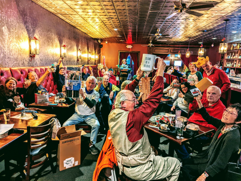 White Elephant Gift Exchange, December 2021