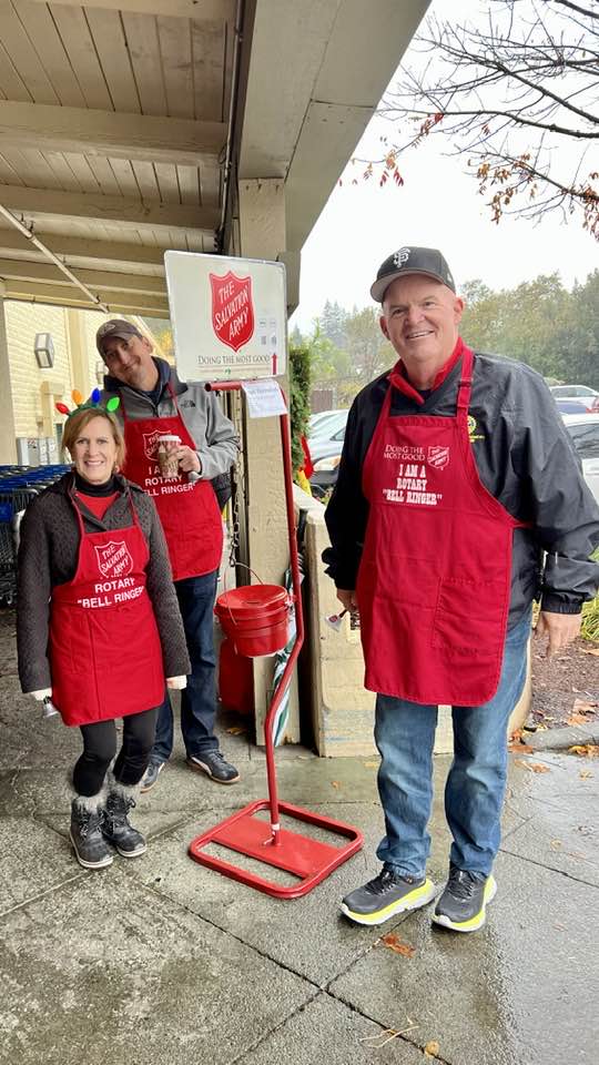 Bell Ringing 2022 for Salvation Army