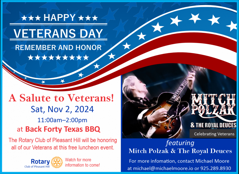 Veteran's Day Celebration!